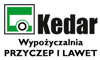 Logo Kedar Wypożyczalnia Przyczep